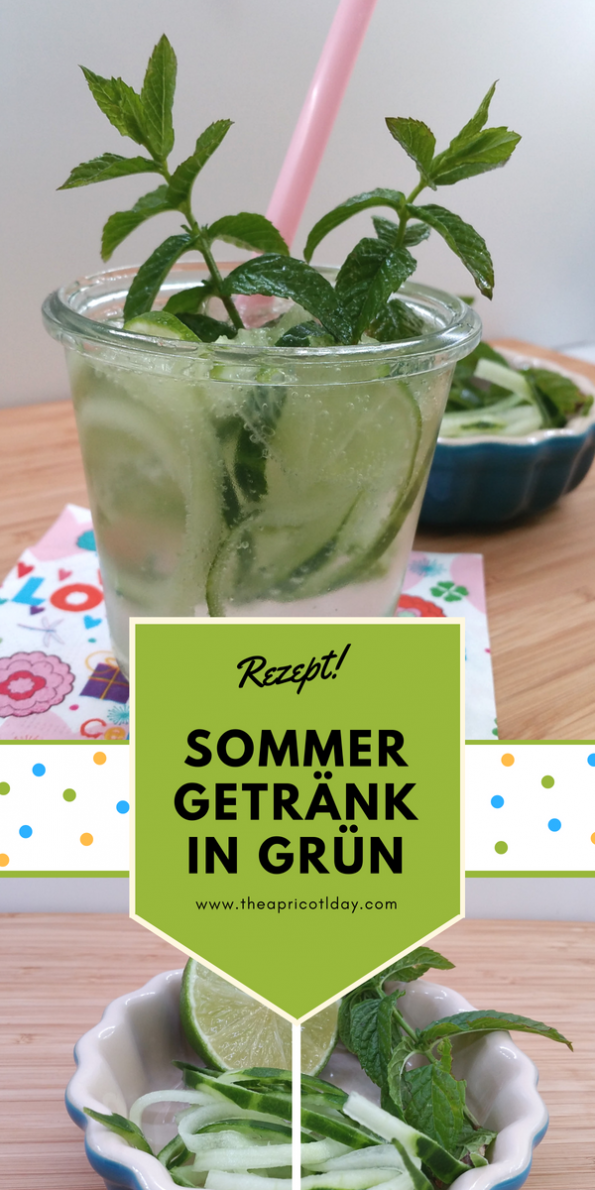 Sommergetränk in grün