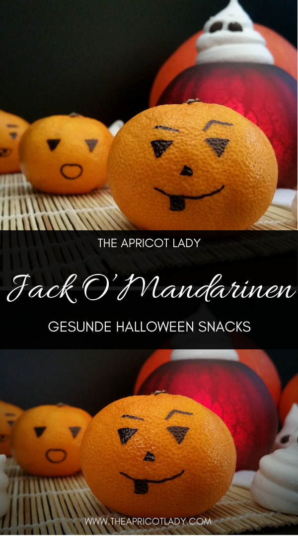 Jack O'Mandarinen - gesunde Halloween-Snacks #halloween #snacks #selbstgemacht #diy #rezepte