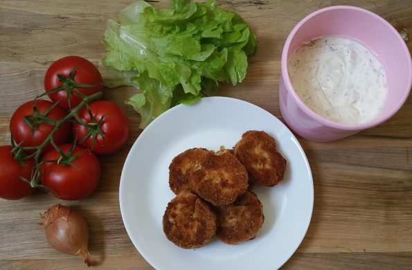 Kartoffel-Räucherfisch Burger