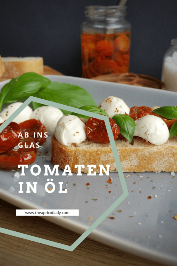 getrocknete Tomaten in Öl