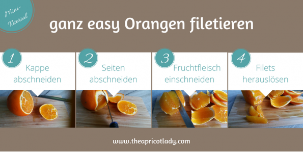 ganz easy Orangen filetieren