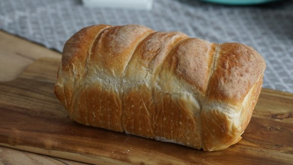 Toastbrot frisch gebacken