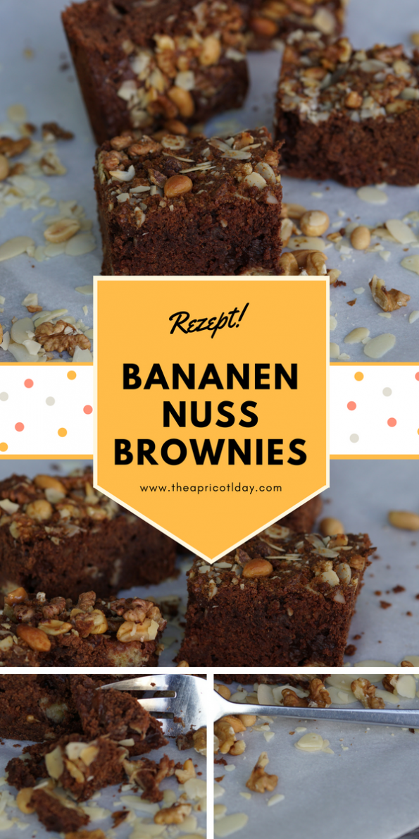 Bananen-Nuss Brownies