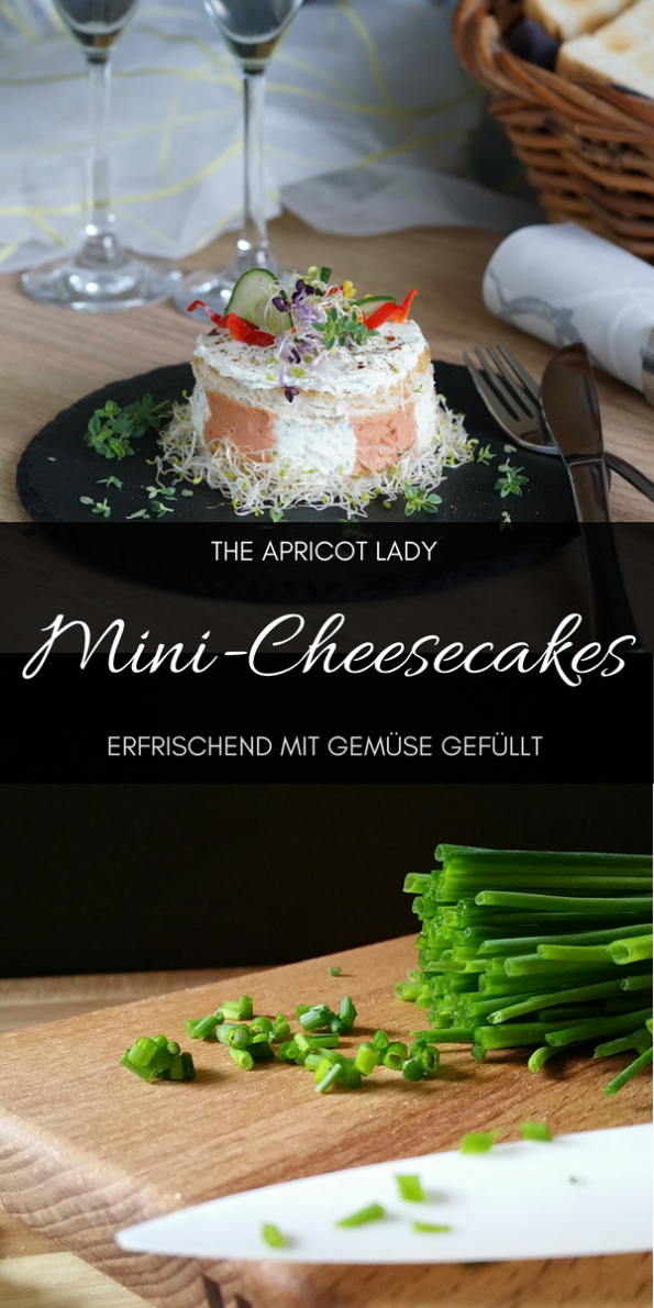 pikante Mini-Cheesecakes