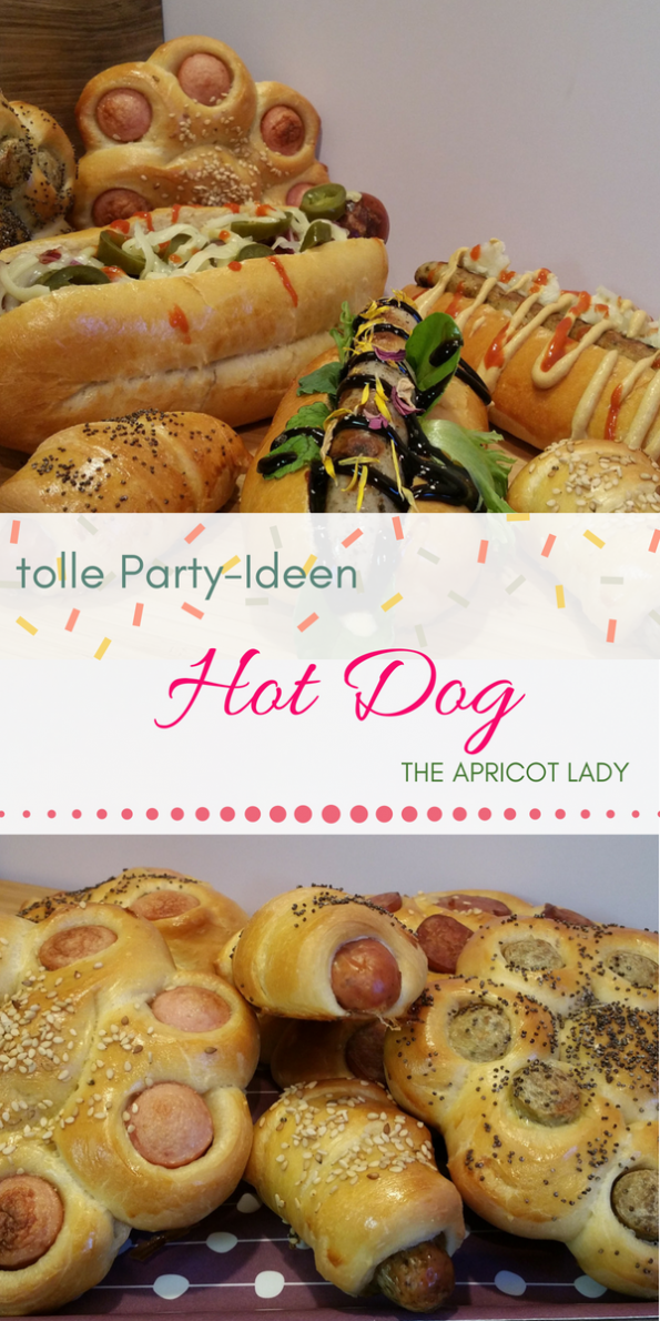 Hot Dog in verschiedenen Varianten