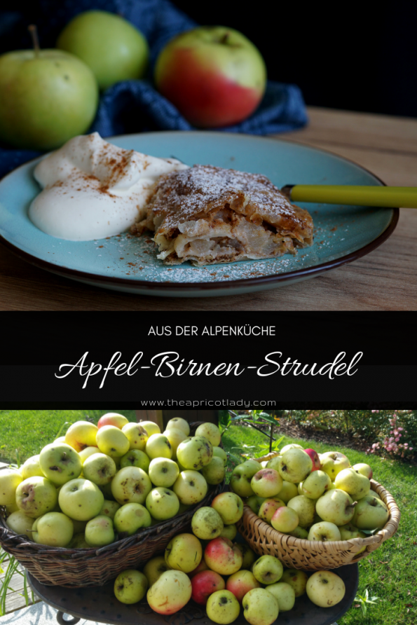 Apfel-Birnen-Strudel ein herbstlicher Genuss! #herbst #apfel #strudel #selbstgemacht #veggie #rezept