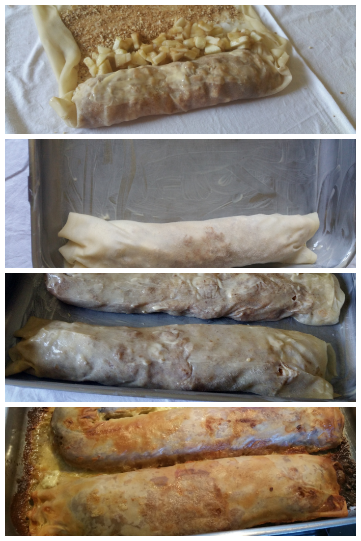 Apfel-Birnen-Strudel