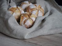 Weizen-Dinkel-Brötchen