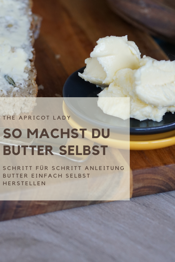 So machst du Butter selbst. Kochtipp für die Herstellung von Butter in der eignen Küche. #kochen #selbstgemacht #butter #food #essen #kochen