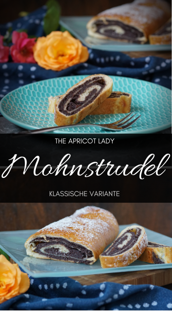 Mohnstrudel - klassisches Rezept wie es schon Oma machte #rezept #essen #backen #süss #mohn