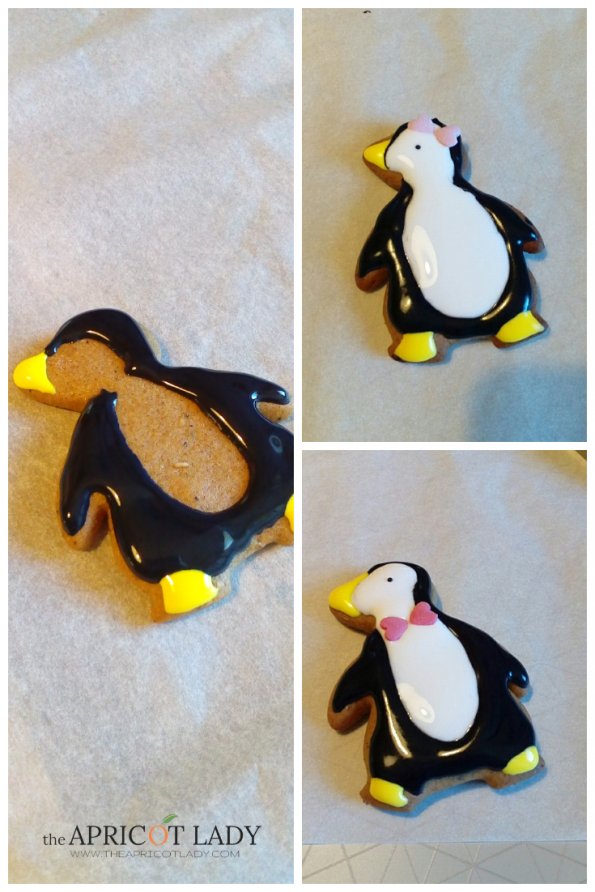 süße Lebkuchen Pinguine