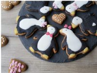 süße Lebkuchen Pinguine