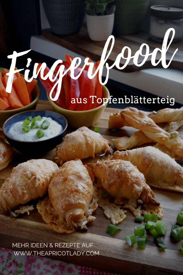 Fingerfood aus Topfenblätterteig