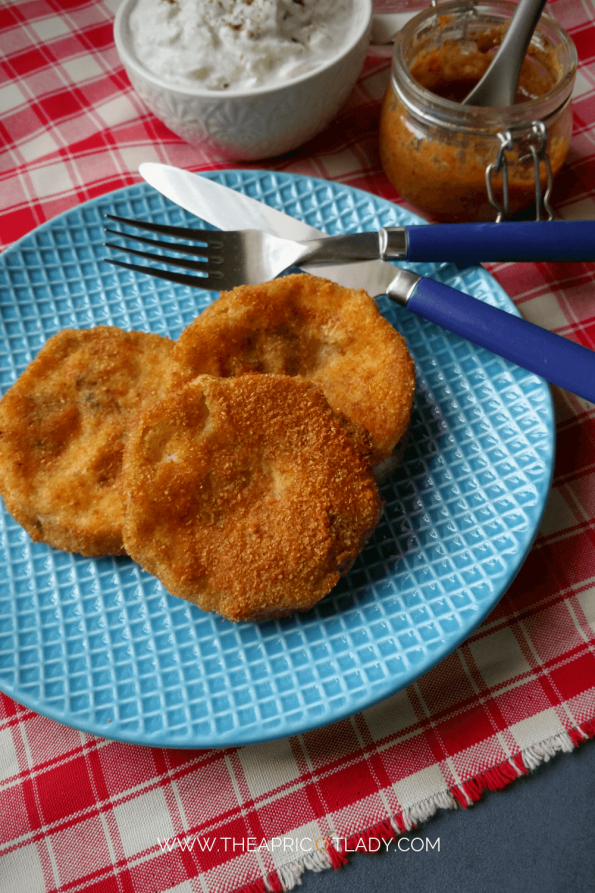 Panierte Zucchini im Backrohr zubereiten