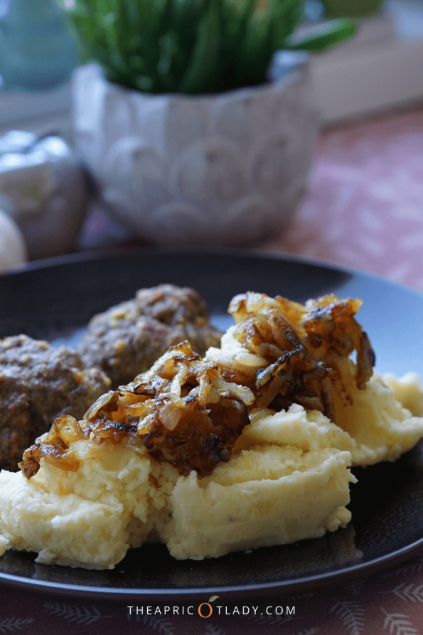 gestampfte Erdäpfel / Smashed Potatoes