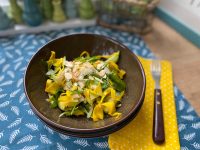 Zucchini Rucola Salat