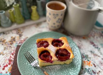 flaumiger Zwetschgenkuchen