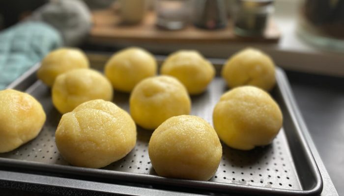 Waldviertler Erdäpfelknödel aus dem Dampfgarer